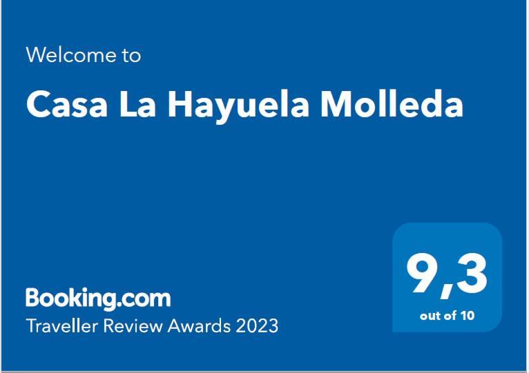 Casa La Hayuela Molleda Villa Exterior photo